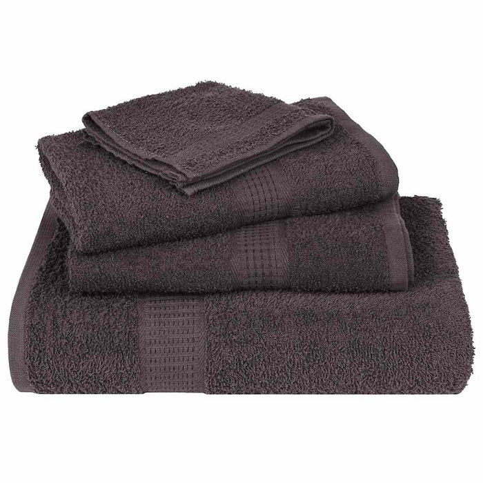 Prosoape de baie, FROGN, 2 buc., antracit, 30x30 cm, 360 g/m² WALTI