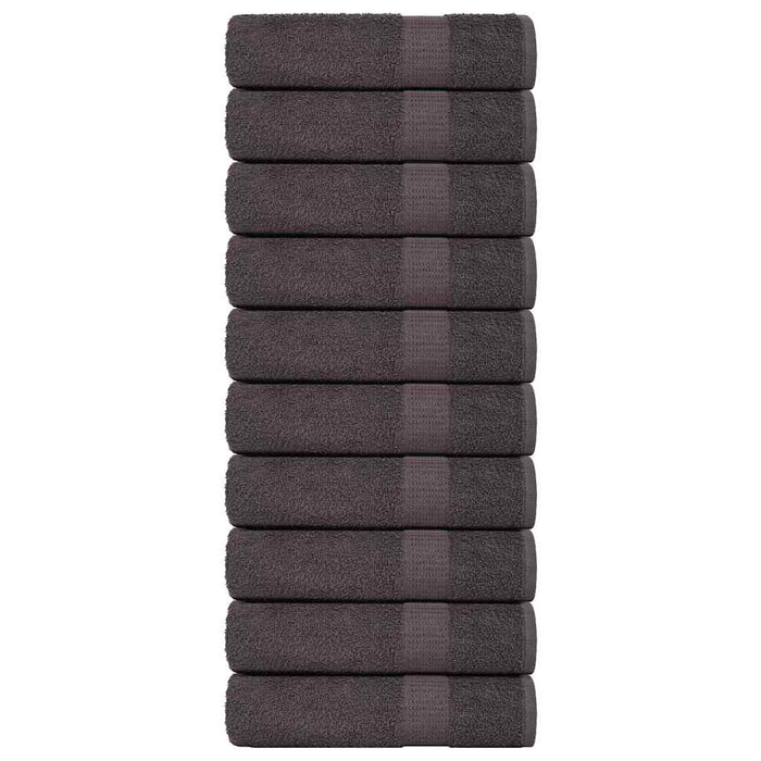 Prosoape de mâini, FROGN, antracit, 50x100 cm, 360 g/m², 100% WALTI