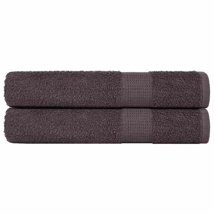 Prosoape de saună, FROGN, 2 buc., antracit, 80x200 cm, 360 g/m² WALTI