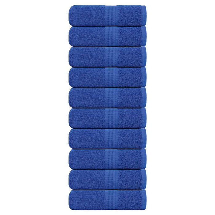 Prosoape de baie, FROGN, 10 buc., albastru, 30x30 cm, 360 g/m² WALTI