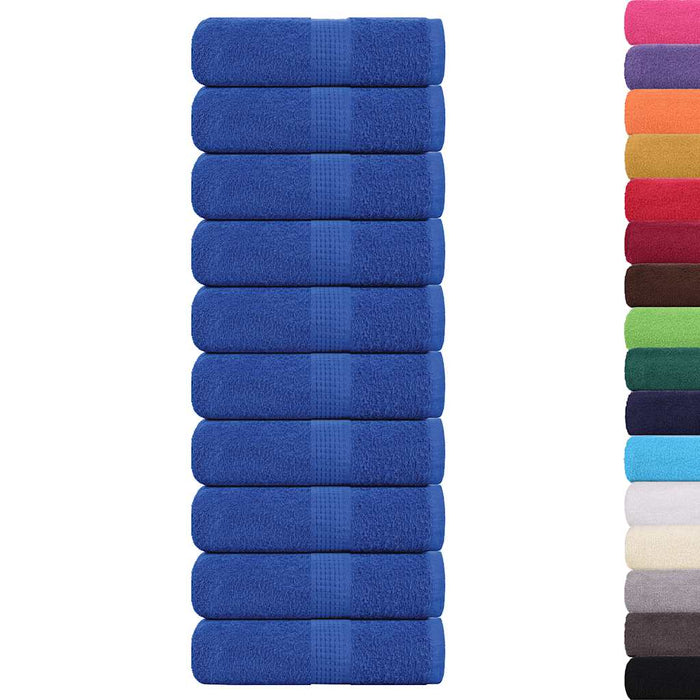 Prosoape de baie, FROGN, 10 buc., albastru, 30x30 cm, 360 g/m² WALTI