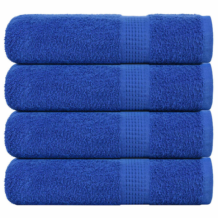 Prosoape de mâini, FROGN, 4 buc., albastru, 50x100 cm, 360 g/m² WALTI