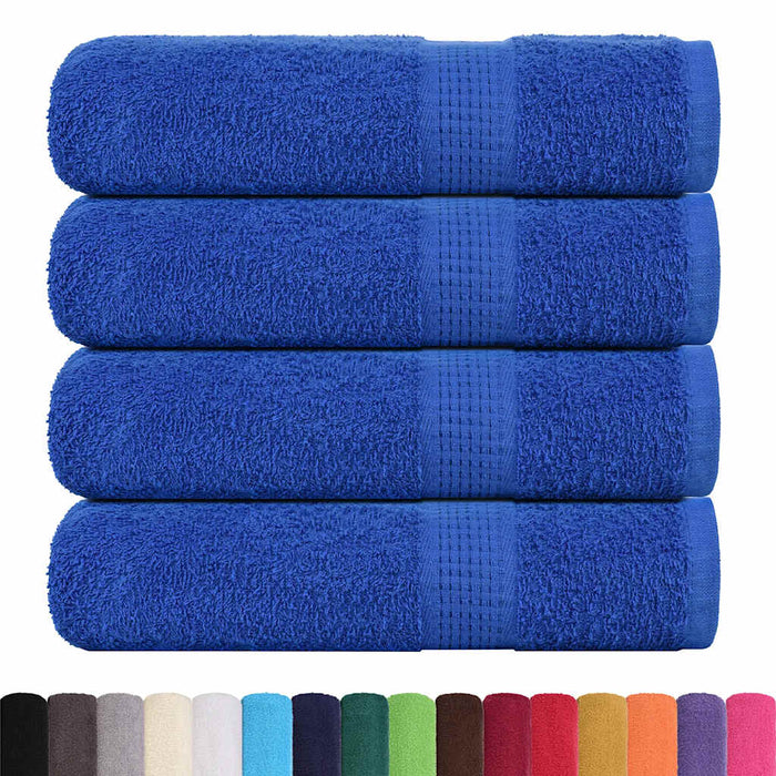 Prosoape de mâini, FROGN, 4 buc., albastru, 50x100 cm, 360 g/m² WALTI
