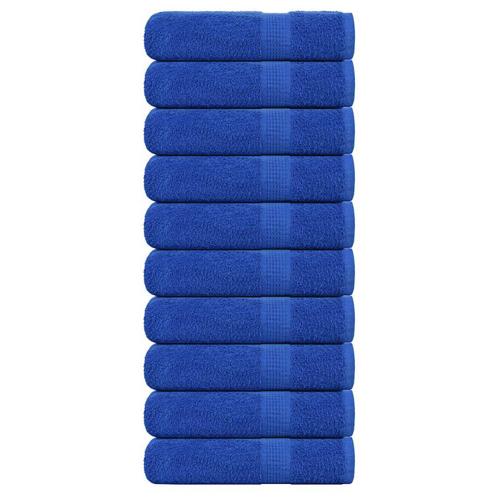 Prosoape de duș, FROGN, 10 buc., albastru, 70x140 cm, 360 g/m² WALTI