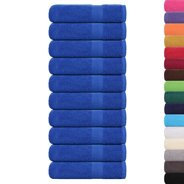 Prosoape de duș, FROGN, 10 buc., albastru, 70x140 cm, 360 g/m² WALTI