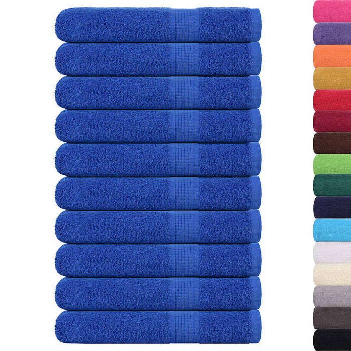 Prosoape de saună, FROGN, 10 buc., albastru, 80x200 cm, 360 g/m² WALTI