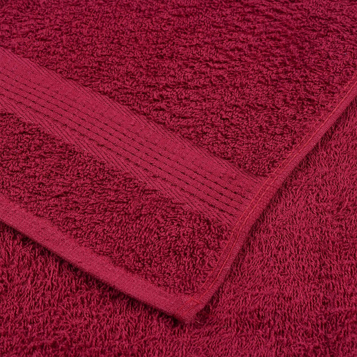 Prosoape de mână 10 buc Bordeaux 50x100 cm 360 g/m² 100% bumbac - WALTI WALTI