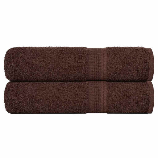 Prosoape de baie 2 buc maro 100x150 cm 360 g/m² 100% bumbac - WALTI WALTI