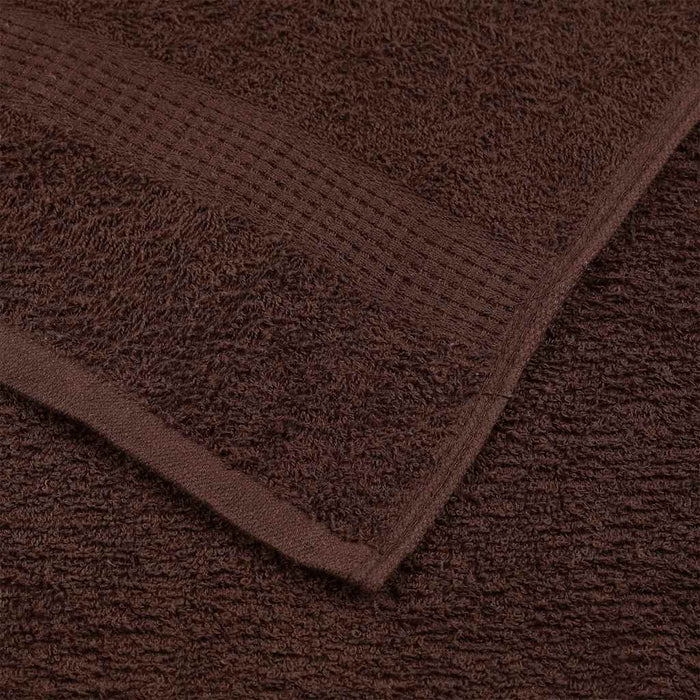 Prosoape de baie 2 buc maro 100x150 cm 360 g/m² 100% bumbac - WALTI WALTI