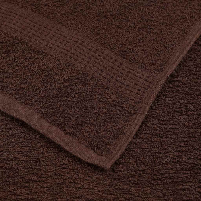 Prosoape de baie 4 buc maro 100x150 cm 360 g/m² 100% bumbac - WALTI WALTI