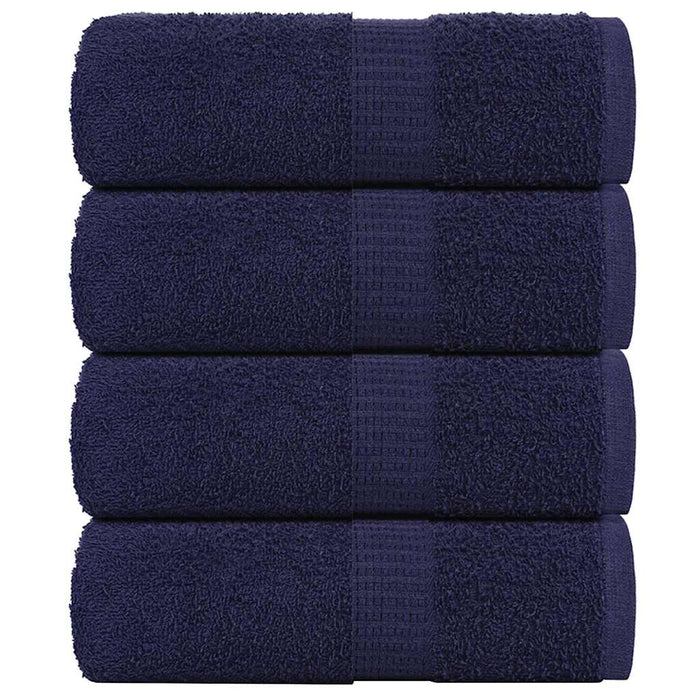 Prosoape cu săpun 4 buc Bleumarin 30x30 cm 360 g/m² 100% bumbac - WALTI WALTI