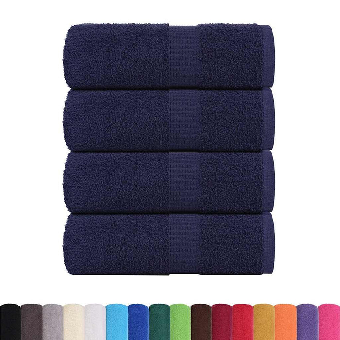 Prosoape cu săpun 4 buc Bleumarin 30x30 cm 360 g/m² 100% bumbac - WALTI WALTI