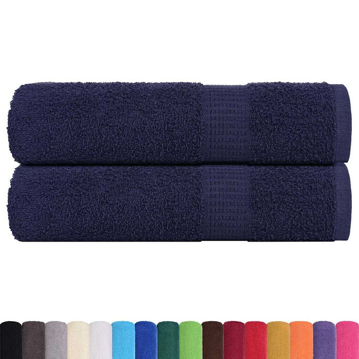 Prosoape de mână 2 buc Bleumarin 50x100 cm 360 g/m² 100% bumbac - WALTI WALTI