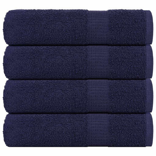 Prosoape de baie 4 buc Bleumarin 100x150cm 360 g/m² 100% bumbac - WALTI WALTI