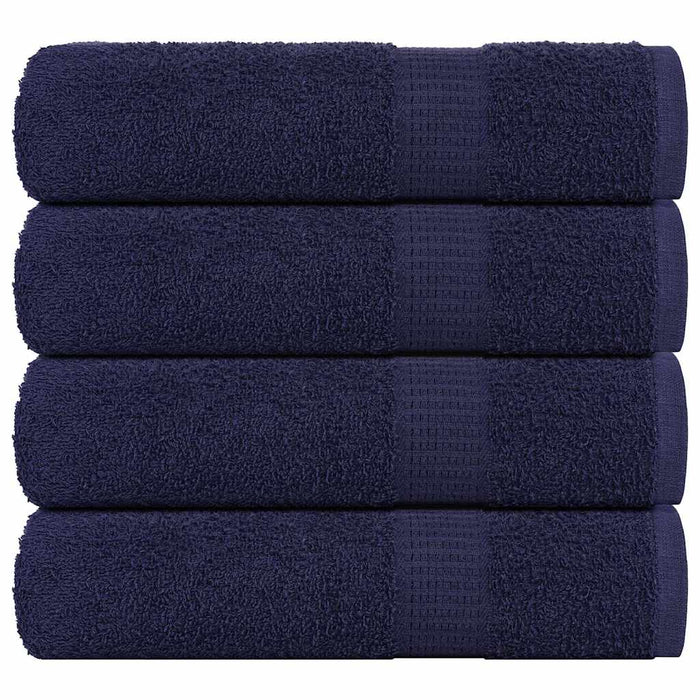 Prosoape de baie 4 buc Bleumarin 100x150cm 360 g/m² 100% bumbac - WALTI WALTI