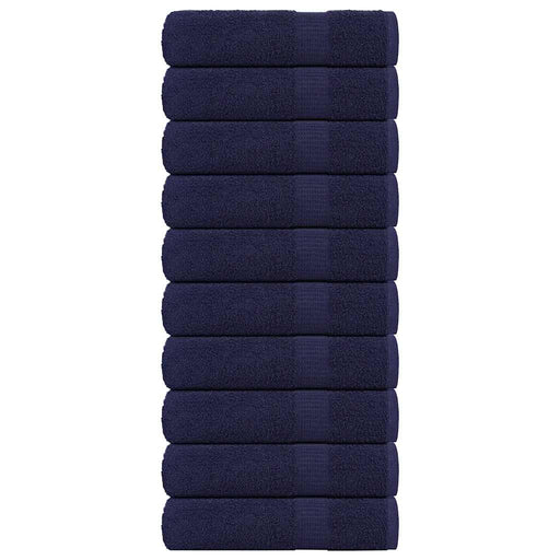 Prosoape de baie 10 buc Bleumarin 360 g/m² 100% bumbac - WALTI WALTI