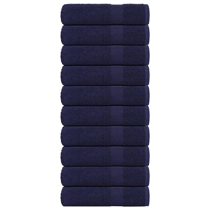 Prosoape de baie 10 buc Bleumarin 360 g/m² 100% bumbac - WALTI WALTI