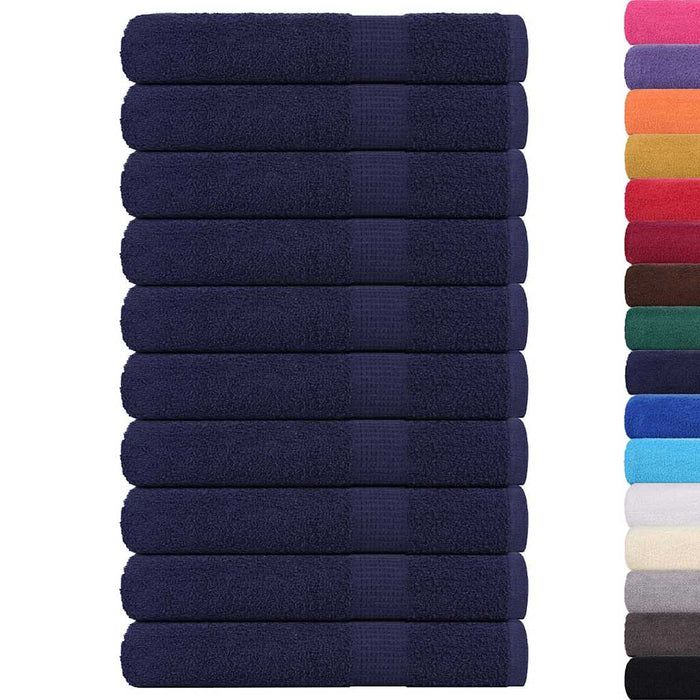 Prosoape FROGN 10 buc., albastru marin, 100x200 cm, 360 g/m² WALTI
