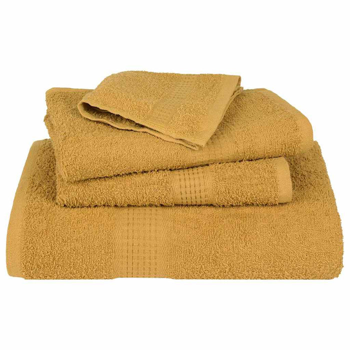 Prosoape de baie, FROGN, 4 buc., aurii, 30x30 cm, 360 g/m² WALTI