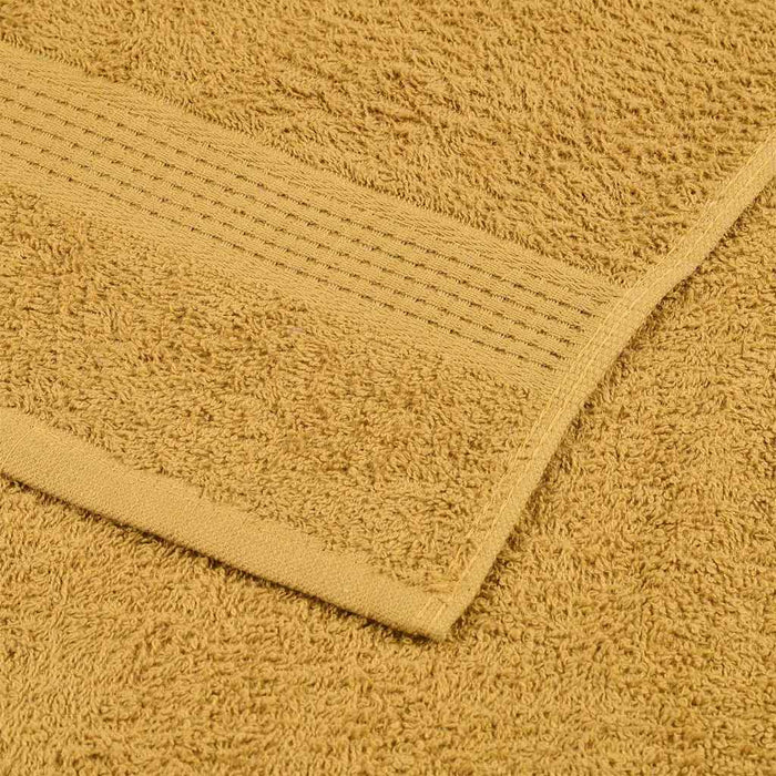 Prosoape de baie, FROGN, 4 buc., aurii, 30x30 cm, 360 g/m² WALTI