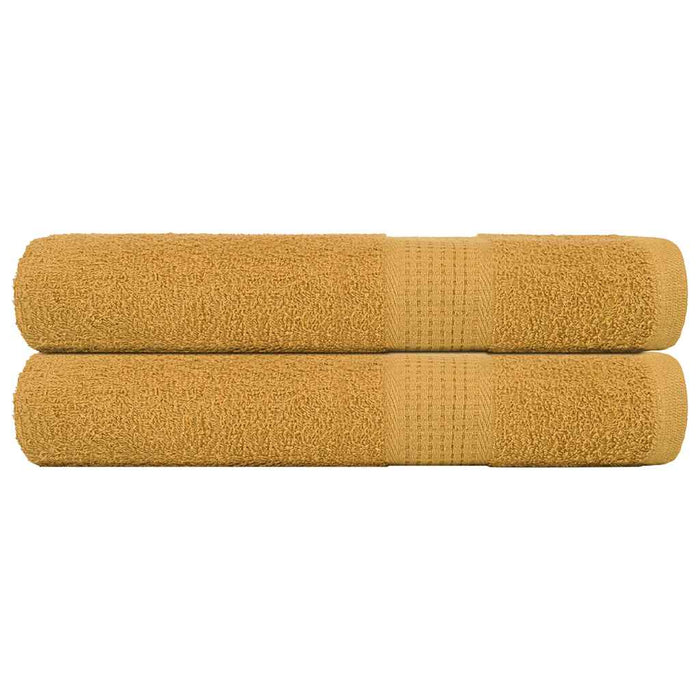 Prosoape FROGN 2 buc., aurii, 100x200 cm, 360 g/m² WALTI