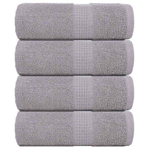 Prosoape de săpun 4 buc Gri 30x30 cm 360 g/m² 100% bumbac - WALTI WALTI