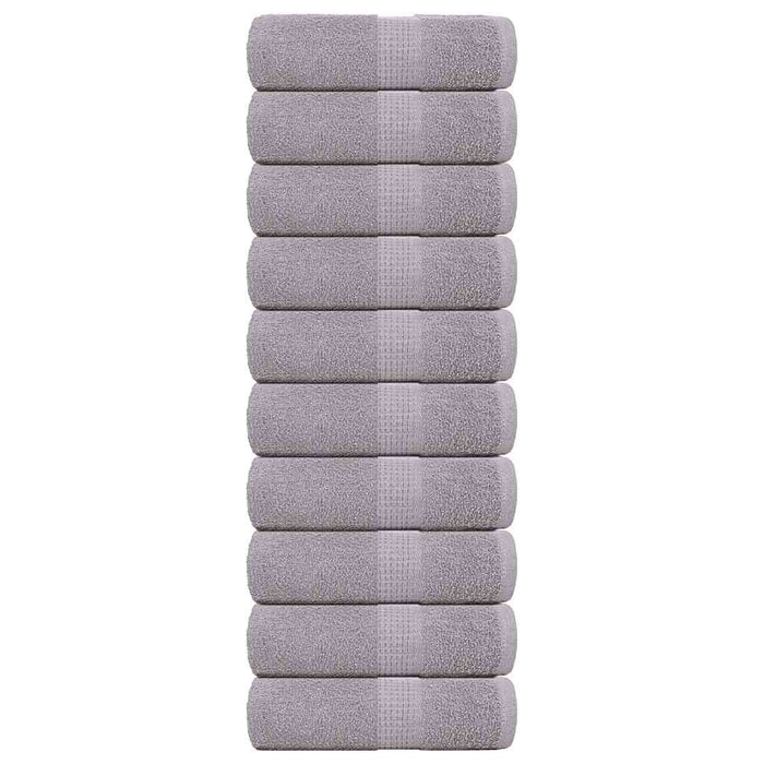 Prosoape de baie, FROGN, 10 buc., gri, 30x30 cm, 360 g/m² WALTI