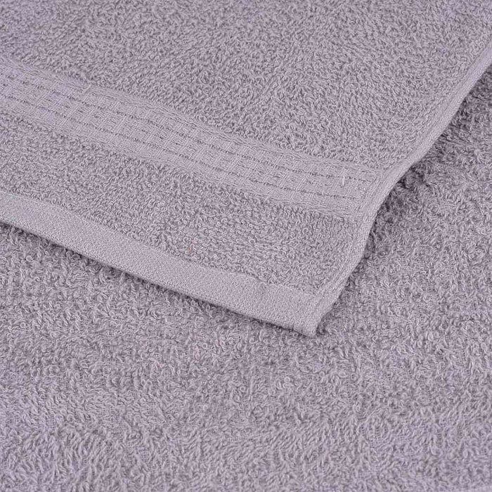 Prosoape de duș 4 buc Gri 70x140 cm 360 g/m² 100% bumbac - WALTI WALTI