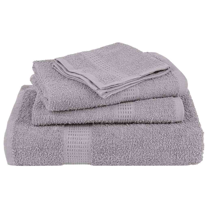 Prosoape de baie, FROGN, 4 buc., gri, 100x150 cm, 360 g/m² WALTI