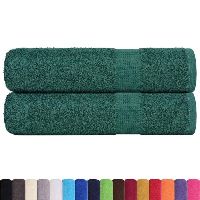 Prosoape de mână 2 buc Verde 50x100 cm 360 g/m² 100% bumbac - WALTI WALTI