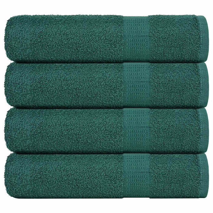 Prosoape de mână 4 buc Verde 50x100 cm 360 g/m² 100% bumbac - WALTI WALTI