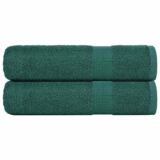 Prosoape de duș 2 buc Verde 70x140 cm 360 g/m² 100% bumbac - WALTI WALTI