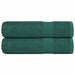 Prosoape de duș 2 buc Verde 70x140 cm 360 g/m² 100% bumbac - WALTI WALTI