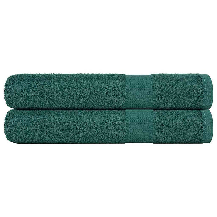 Prosoape pentru saună 2 buc Verde 80x200cm 360 g/m² 100% bumbac - WALTI WALTI