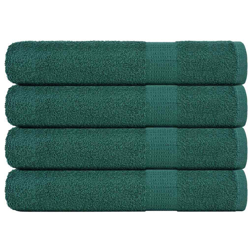 Prosoape pentru saună 4 buc Verde 80x200cm 360 g/m² 100% bumbac - WALTI WALTI