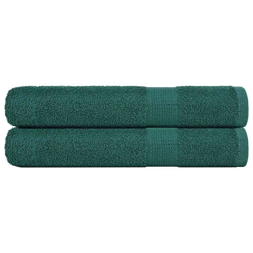 Prosoape 2 buc Verde 100x200 cm 360 g/m² 100% bumbac - WALTI WALTI