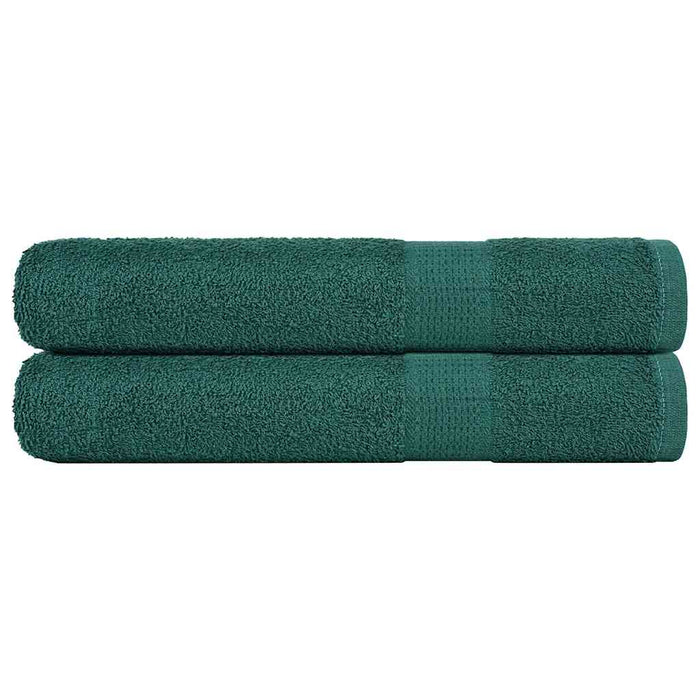 Prosoape 2 buc Verde 100x200 cm 360 g/m² 100% bumbac - WALTI WALTI