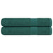 Prosoape 2 buc Verde 100x200 cm 360 g/m² 100% bumbac - WALTI WALTI