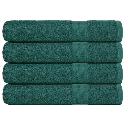 Prosoape 4 buc Verde 100x200 cm 360 g/m² 100% bumbac - WALTI WALTI