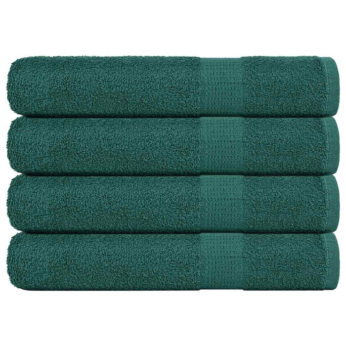 Prosoape 4 buc Verde 100x200 cm 360 g/m² 100% bumbac - WALTI WALTI