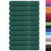 Prosoape 10 buc Verde 100x200 cm 360 g/m² 100% bumbac - WALTI WALTI