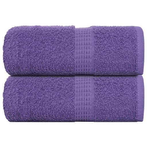 Prosoape de săpun 2 buc Violet 30x30 cm 360 g/m² 100% bumbac - WALTI WALTI