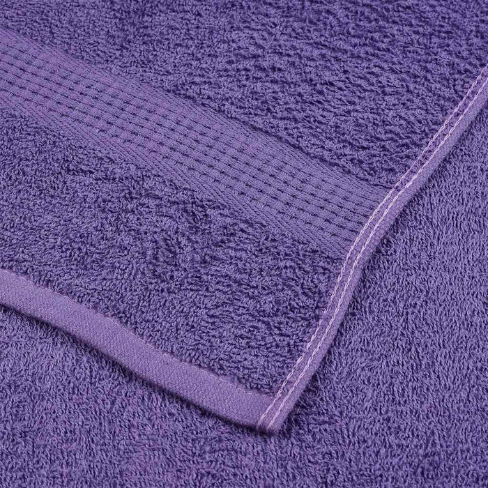 Prosoape de săpun 10 buc Violet 30x30 cm 360 g/m² 100% bumbac - WALTI WALTI