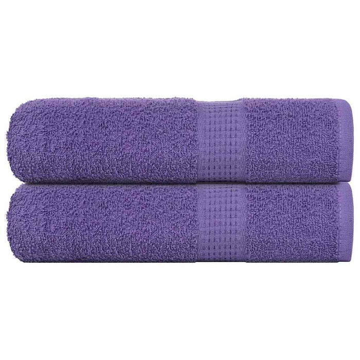 Prosoape de mână 2 buc Violet 50x100 cm 360 g/m² 100% bumbac - WALTI WALTI