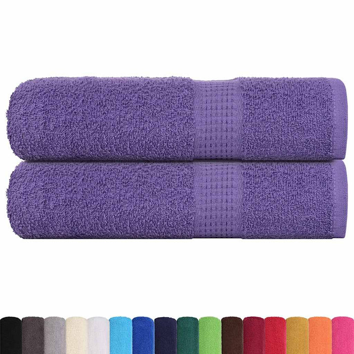 Prosoape de mână 2 buc Violet 50x100 cm 360 g/m² 100% bumbac - WALTI WALTI