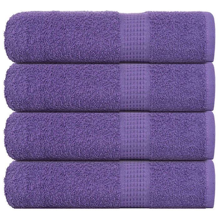 Prosoape de mână 4 buc Violet 50x100 cm 360 g/m² 100% bumbac - WALTI WALTI