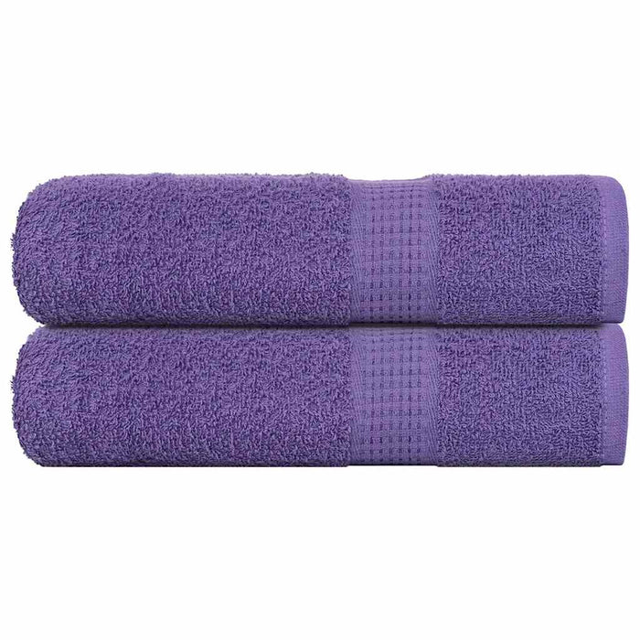 Prosoape de duș, FROGN, 2 buc., violet, 70x140 cm, 360 g/m² WALTI