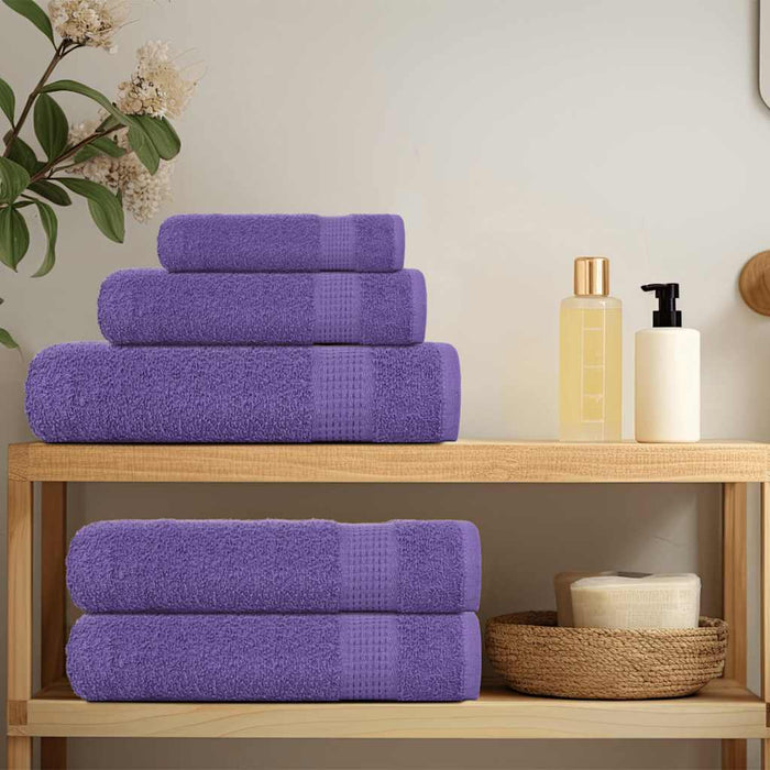 Prosoape de duș 4 buc Violet 70x140 cm 360 g/m² 100% bumbac - WALTI WALTI