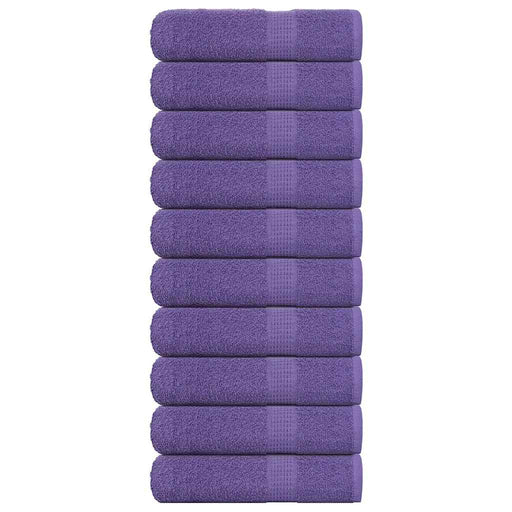 Prosoape de duș 10 buc Violet 70x140 cm 360 g/m² 100% bumbac - WALTI WALTI