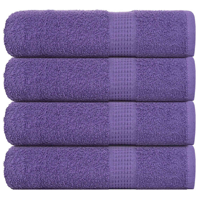 Prosoape de baie, FROGN, 4 buc., violet, 100x150 cm, 360 g/m² WALTI